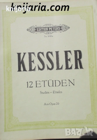 12 ETÜDEN Studies Etudes Aus Opus 20