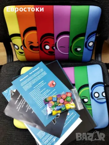 Настолна игра AlessWisser Das Brettspiel, образователна игра с приложение за iOS и Android, снимка 7 - Игри и пъзели - 47308338