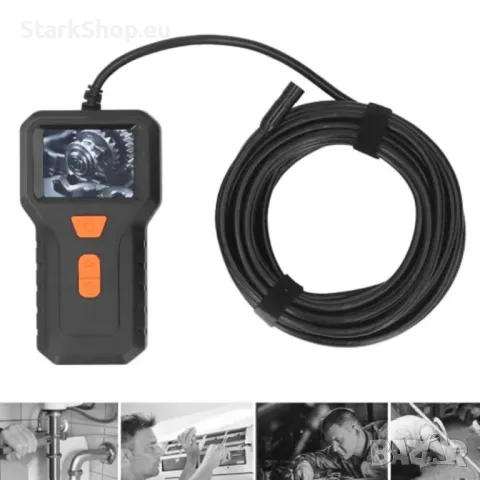 Професионален индустриален ендоскоп с дисплей 5 метра инструмент, снимка 5 - Други инструменти - 50081970