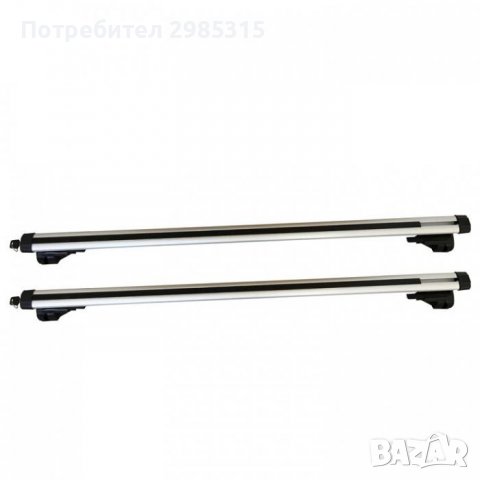 Напречни греди за кола, 890, 120 x 15 x 10см., до 75кг., сив, снимка 2 - Аксесоари и консумативи - 37223531