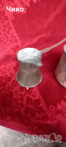 2бр стари здрави медни джезвета, снимка 10 - Антикварни и старинни предмети - 52588099