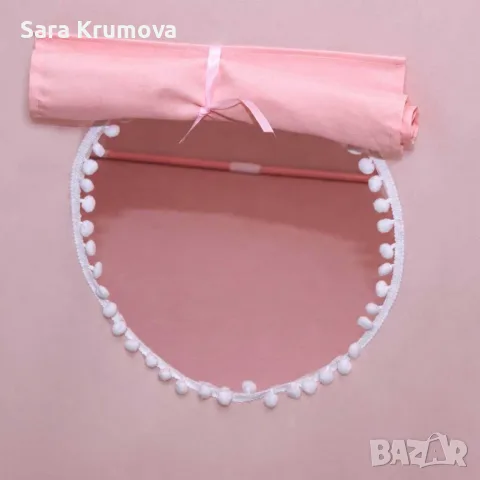 Розова детска палатка къща за стая, снимка 5 - Играчки за стая - 55707841