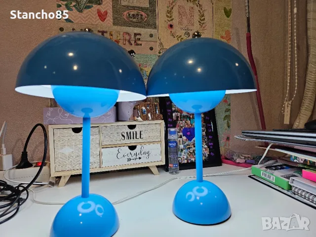 акумулаторна настолна лампа led, снимка 5 - Настолни лампи - 47906583