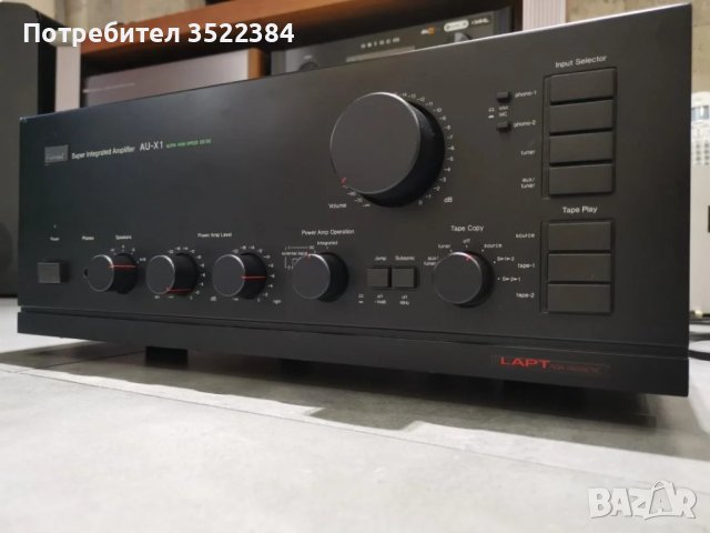 SANSUI AU-X1 MONSTER TOP END AMPLIFIER 28KG 160W, снимка 3 - Ресийвъри, усилватели, смесителни пултове - 42653747