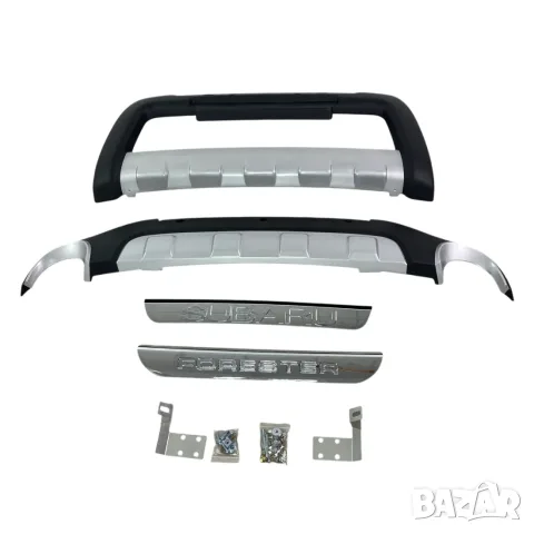 Комплект преден и заден ролбар за Subaru Forester 2008–2012, снимка 2 - Аксесоари и консумативи - 55869237