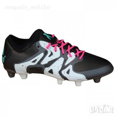 Мъжки Професионални Футболни обувки - ADIDAS X 15.1 FG-AG; размери: 46 2/3, снимка 4 - Футбол - 31437710