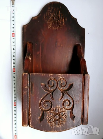 Дървена кутия за стена , снимка 6 - Други ценни предмети - 50462706