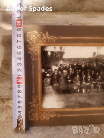 Стара Снимка на картон 30/ 35 см. (6), снимка 4 - Антикварни и старинни предмети - 30794211
