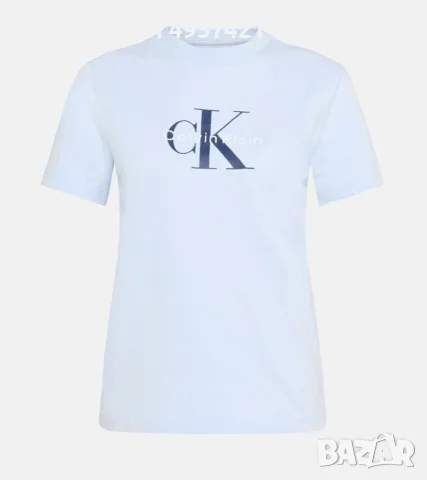 Дамска тениска Calvin Klein в нежен светлосин