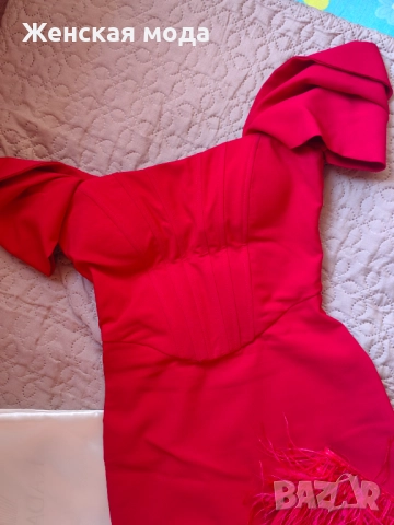 Radapola червена рокля, снимка 3 - Рокли - 52007445