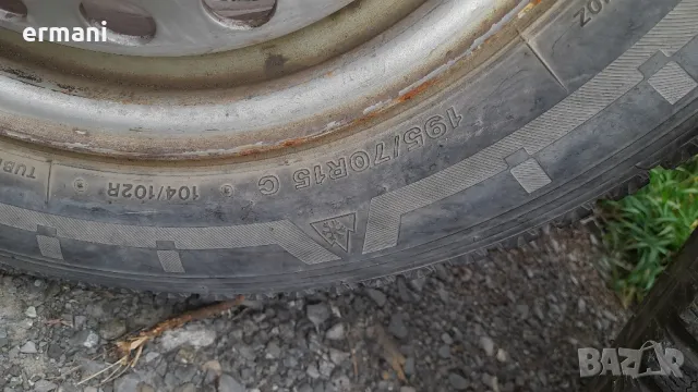 железни с перфектни зимни гуми за Т 4, снимка 5 - Гуми и джанти - 49734479