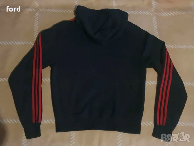 Чисто нови анцунг и суитчер горнище adidas original black , снимка 2 - Спортни дрехи, екипи - 48292426