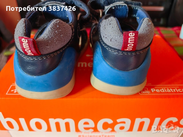 сандали за прохождане biomechanics 21, снимка 4 - Детски сандали и чехли - 53096746