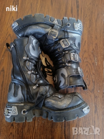 Мото Рок ботуши NEW ROCK номер 43, снимка 8 - Мъжки ботуши - 52175860