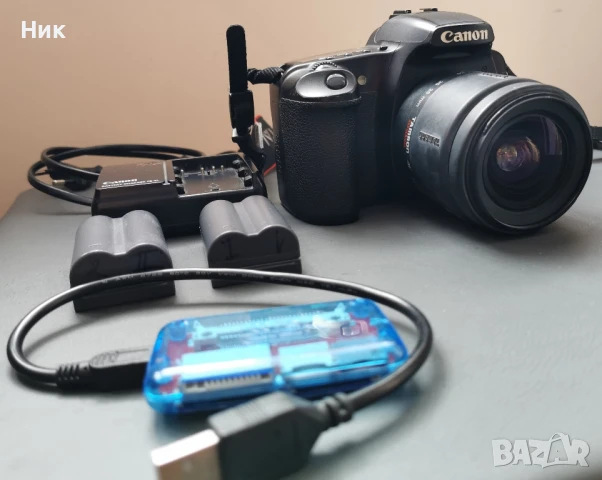 Японски фотоапарат Canon EOS 30D + японски обектив , снимка 2 - Фотоапарати - 51423052