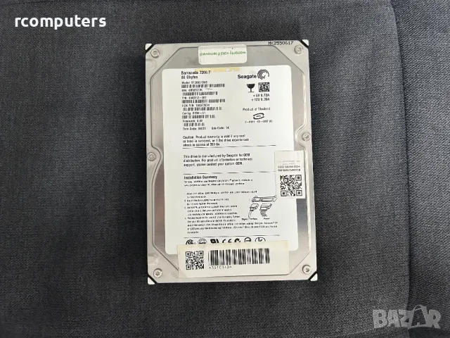 Хард диск Seagate 80GB SATA за компютър, снимка 1 - Твърди дискове - 49596684