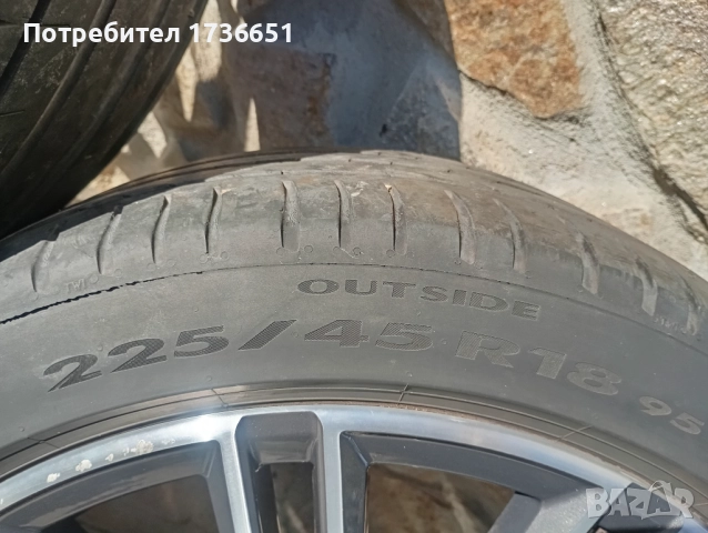 18 "Оригинални Джанти BMW G20 Спорт Пакет , снимка 6 - Гуми и джанти - 52346333