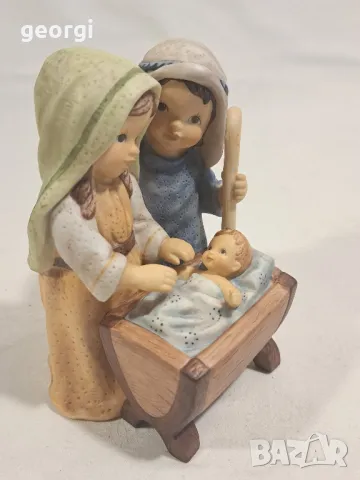 порцеланова фигурка Рождество Goebel  6/6, снимка 2 - Фигурки - 47684933