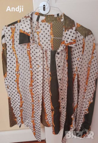 Дамски лятни блузи,боди и ризи къс и дълг  ръкав, снимка 13 - Ризи - 37167123