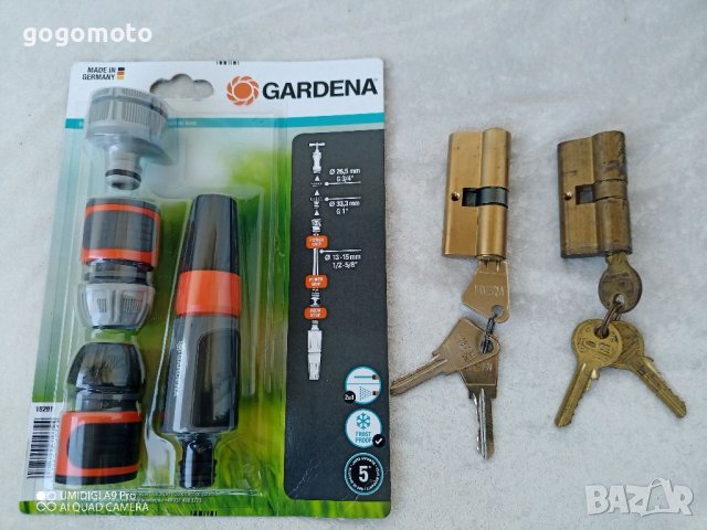 Нов комплект бързи връзки GARDENA за маркуч за вода , снимка 1 - Други стоки за дома - 38446898