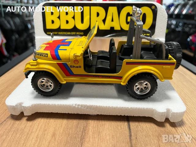 Метална колекционерска количкa BBURAGO AMERICAN OFFROAD мащаб 1:24, снимка 2 - Колекции - 50885247