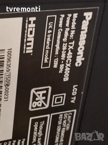 SSB 17MB100 48" Panasonic For 48Inc Display VES480QNSS-3D-U01 от Panasonic TX-48CX400B, снимка 5 - Части и Платки - 47910072