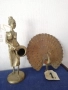 Стари бронзови, месингови фигурки-старуетки макетни. Различни автори,години, държави. , снимка 4