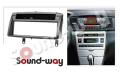 Комплект за монтаж на еднодинов автомобилен радиоприемник за Toyota Corolla 2002-2009, снимка 2