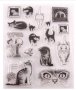 Котка Котки Голям силиконов гумен печат декор бисквитки фондан Scrapbooking, снимка 1 - Други - 29885911