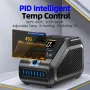 Станция за запояване 200W, регулиране на температурата 100-450 °C, снимка 2