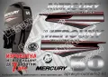 MERCURY 40 hp EFI 2013-2017 Меркюри извънбордов двигател стикери надписи лодка яхта outmerfs2-40, снимка 7