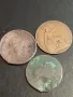 Три монети стари редки Великобритания за КОЛЕКЦИЯ ДЕКОРАЦИЯ 38798, снимка 1