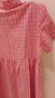 Рокля Benetton size XL, 100% памук, розова, снимка 12