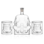 Комплект за уиски, стъклена бутилка Stormtrooper 750мл, 2 чаши Starwars подарък за мъже, снимка 2