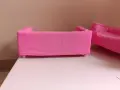 Розеви малки дивани за кукли , снимка 3