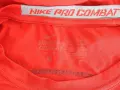 Тениска • тренировъчен модел • Nike • червено • размер S • Мъже, снимка 4