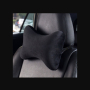 Възглавница за врат за кола, черен сив, с ластик, 2бр, снимка 3