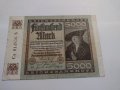 Райх банкнота - Германия - 5000 марки / 1922 година - 17968, снимка 1