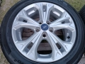 Лети джанти 17ки 5х108 Ford + летни гуми 225/50/17 Hankook, снимка 4