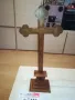 ДЪРВЕН КРЪСТ С ОСНОВА 50СМ 1011241621, снимка 1