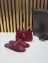 Gucci Дамски Затворени Чехли С Кристали Гучи - Различни Цветове Код SEM-583, снимка 2
