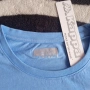 НОВА С ЕТИКЕТ KAPPA L оригинална тениска Капа Light Sky Blue T-Shirt, снимка 3