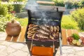 Градинско барбекю на дървени въглища RIO GRANDE CLASSIC с два борда и капак, снимка 2