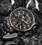 Луксозен, Спортен Мъжки Хронограф LIGE Elegant* Дизайн с награда ”Старо злато”!, снимка 3