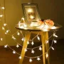 Светещи звездички LED лампички , снимка 6