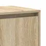 vidaXL Служебен шкаф Сонома дъб 135 x 41 x 75 см Инженерна дървесина, снимка 9