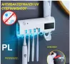 Антибактериален UV стерилизатор със  соларен диспенсър за паста за зъби 2в1, снимка 4