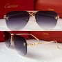 Cartier 2023 мъжки слънчеви очила авиатор унисекс дамски слънчеви очила