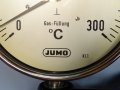 термометър капилярен JUMO 8222-23-16 contact dail thermometer ф160mm, 0/+300°C, снимка 3