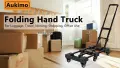 Сгъваема количка за пренасяне с 6 колела и спирачка, 2 шнура, снимка 7